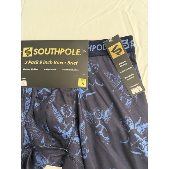SouthPole 2 Pack 9inch Boxer Briefs - Picture 4 of 4